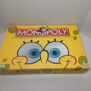 Monopoly SpongeBob SquarePants Edition 2005 Parker Brothers Complete